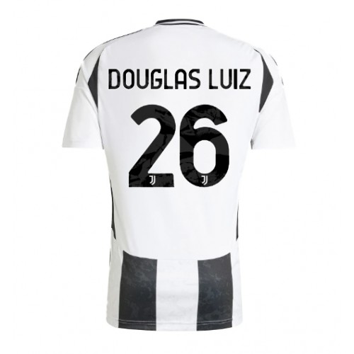 Moški Nogometni dresi Juventus Douglas Luiz #26 Domači 2024-25 Kratek Rokav